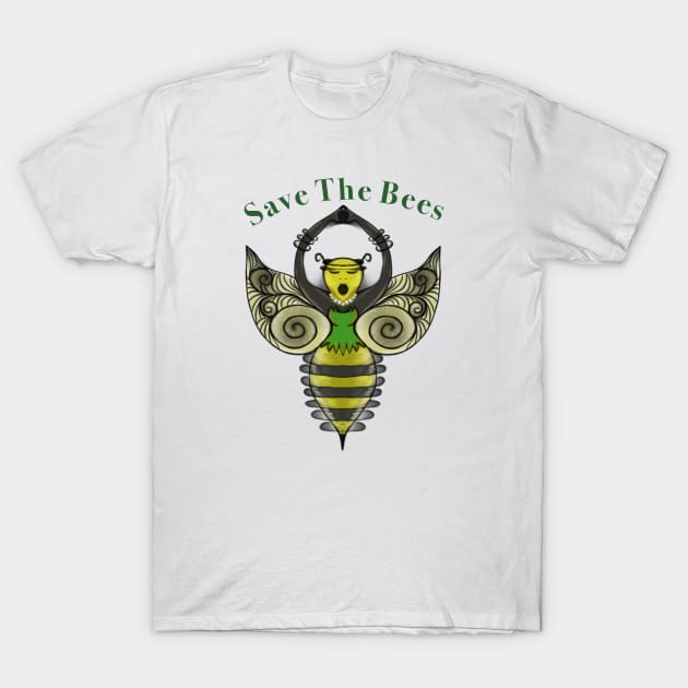 Save The Bees T-Shirt by TonyaRoach143